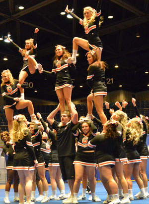 The 2010-11 squad competing at the MSC Tournament this past year. Photo by Richard Davis