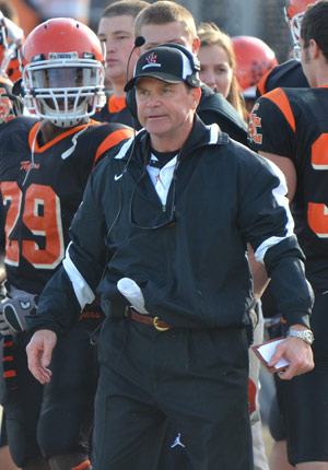 Bill Cronin is named as one of the AFCA Region Coach of the Year honorees. Photo by Richard Davis